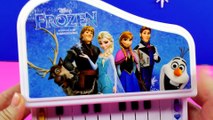 Frozen Light Up Grand Piano Queen Elsa Princess Anna Kristoff Olaf Play-Doh Playdoh Playdough