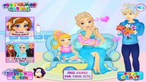 ❤ Disney Frozen Princess ELSA and JACK FROST have a baby - Frozen Movie Games for Kids