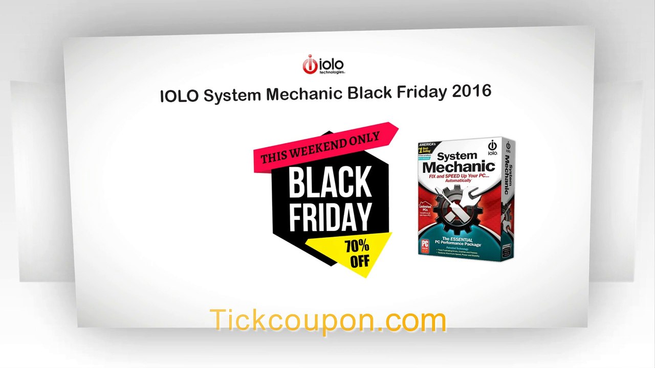 70% OFF IOLO System Mechanic Black Friday 2016