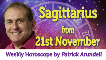 Sagittarius Weekly Horoscope from 21st November 2016