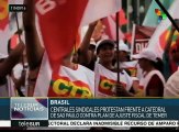 Brasil: Sao Paulo se suma a protestas contra las medidas neoliberales