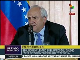 Samper: Segunda reunión de diálogo en Venezuela fue muy exitosa