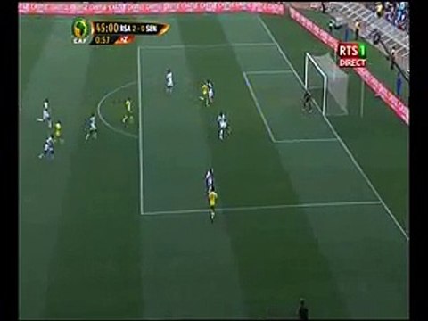Afrique du Sud-Sénégal (2 - 0)- Et le 2ème but des 'Bafana Bafana' en 2 minutes