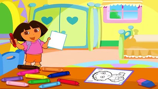 Dora the Explorer - #Coloring 9 . / ДАША СЛЕДОПЫТ - video dailymotion