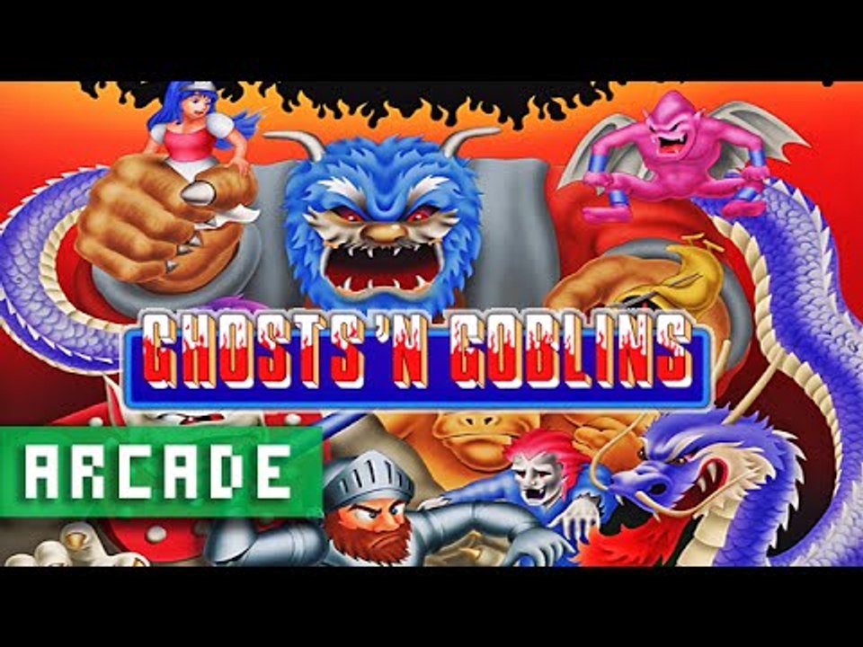 Ghosts'n Goblins - Arcade (1080p 60fps)