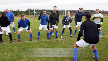 Match de Gala entre les Héros du gazon et une équipe de la Rtbf, au profit de Viva For Life