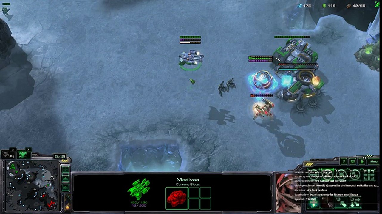 ByuN fait parler la micro médivac - StarCraft II