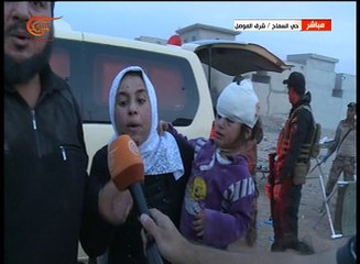 طفلة عراقية تروي بألم: داعش دَمّرنا قَتلنا مَوّتنا !