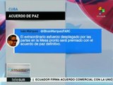 Iván Márquez saluda esfuerzo para alcanzar nuevo acuerdo de paz