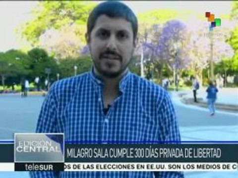 Gob. argentino ignora exigencias de liberación de Milagro Sala
