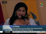 Ecuador realiza Encuentro Nacional de Mujeres Rurales