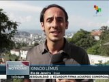 Trabajadores petroleros de Río de Janeiro rechazan privatizaciones