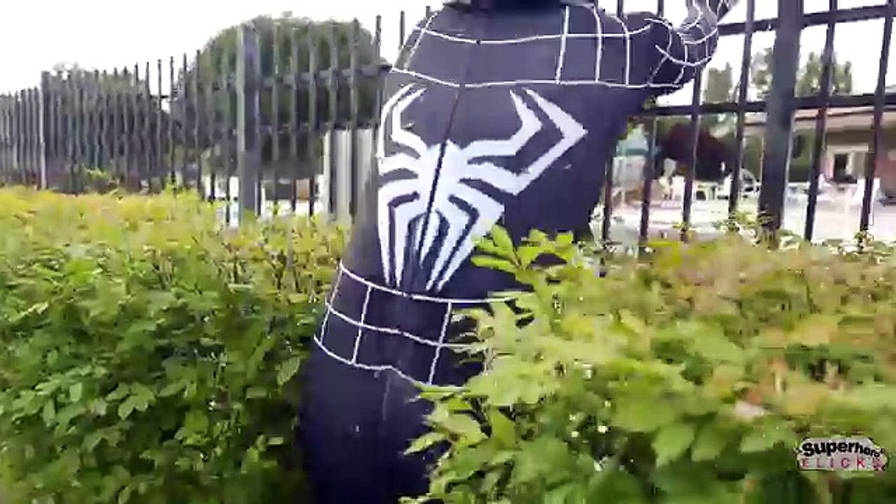 Spiderman vs Venom - Fun Superhero Battle in Real Life | Superhero Movie!