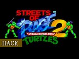 Streets of Rage 2 - Teenage Mutant Ninja Turtles - SoR hack - Megadrive/Genesis (1080p 60fps)