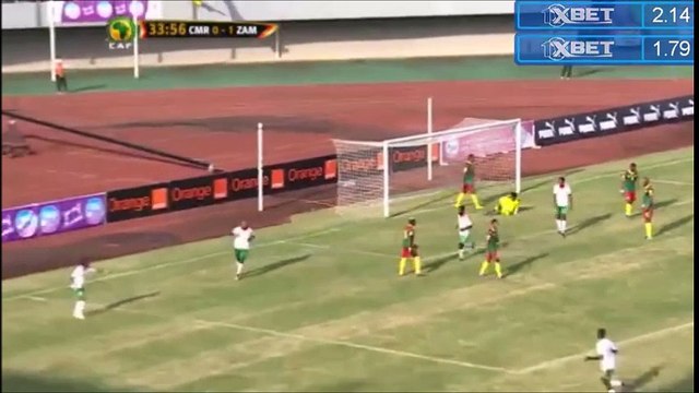 Cameroon vs Zambia 1-1 All Goals & Highlights HD 12.11.2016