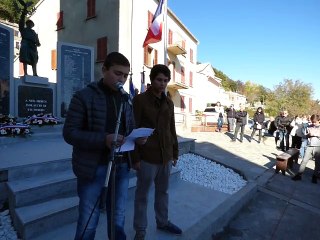 Isulacciu di Fium'orbu: Le nouveau monument aux morts inauguré
