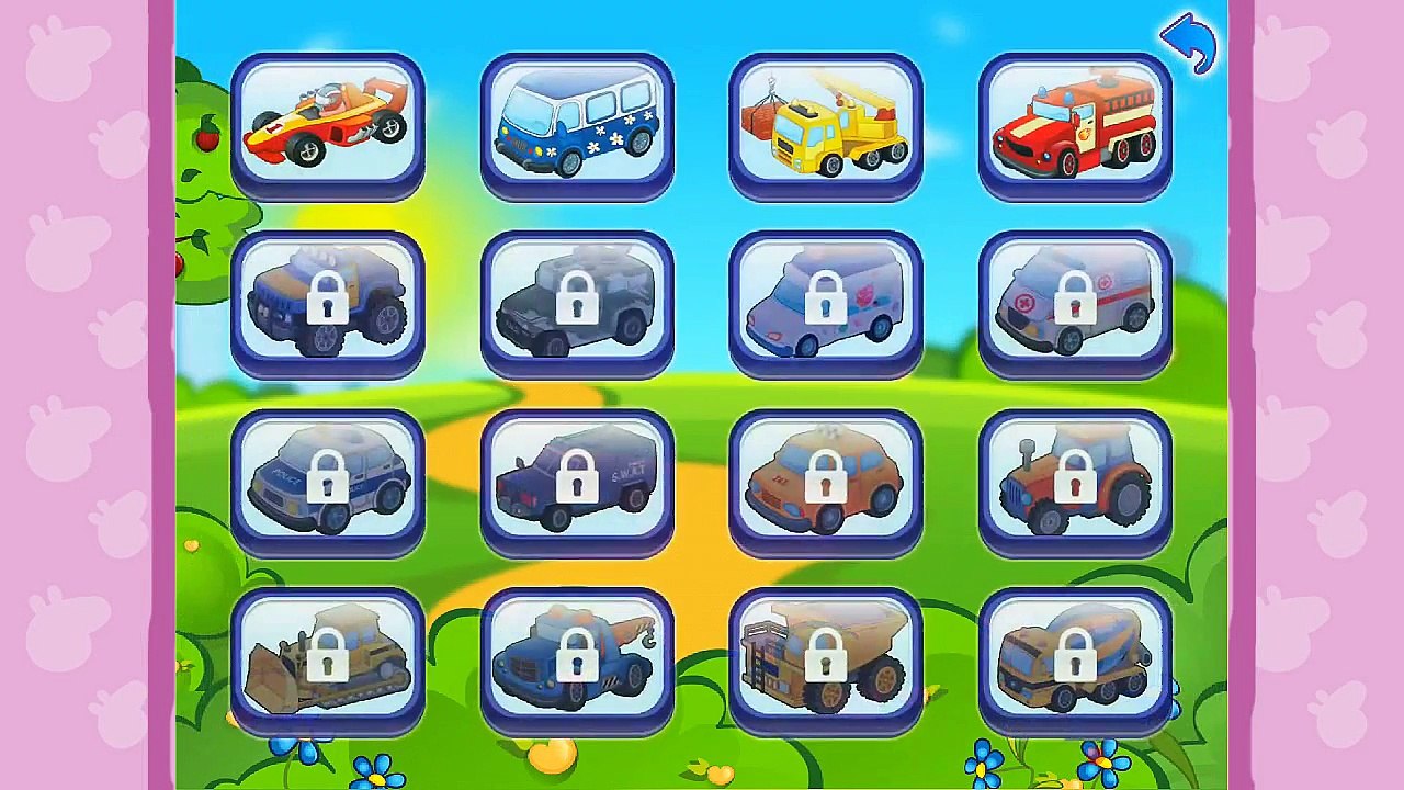 Fire truck and crane - Puzzles for babies - What made cars, Play and learn