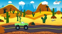 The Yellow Tow Truck in the City of Cars - Cartoons for children - Emergency Vehicles for kids