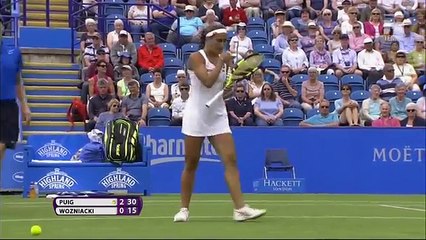 Monica Puig vs Caroline Wozniacki Pt I