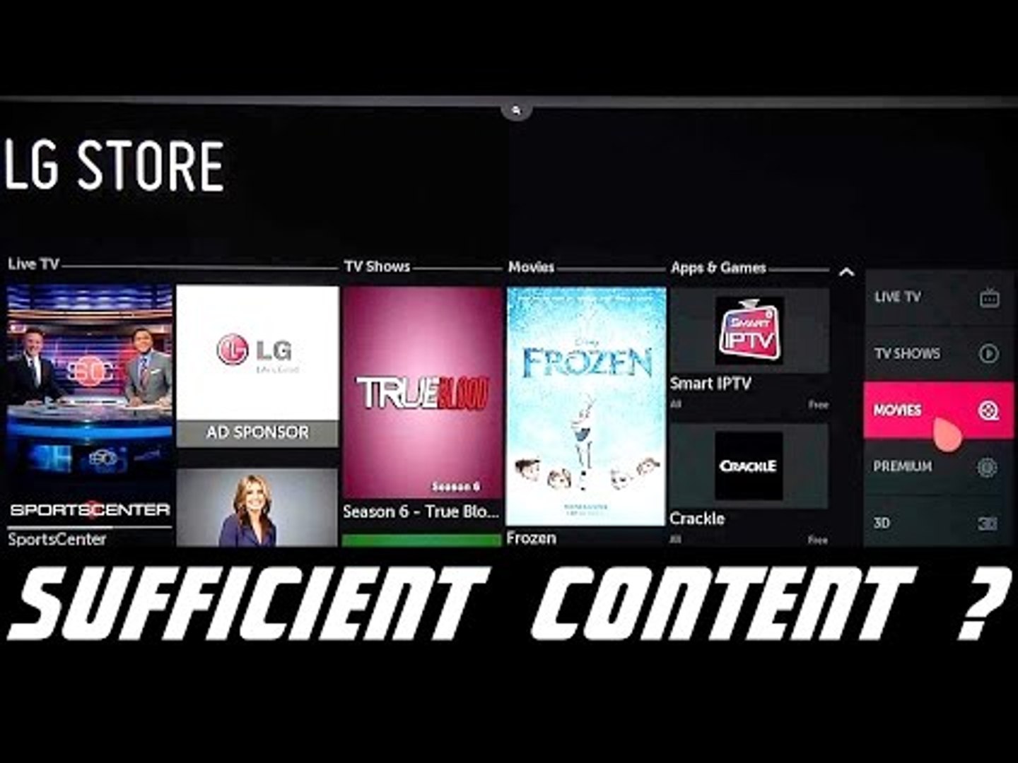 LG Smart TV App Store - video Dailymotion