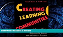 READ  Creating Learning Communities: A Practical Guide to Winning Support, Organizing for Change,
