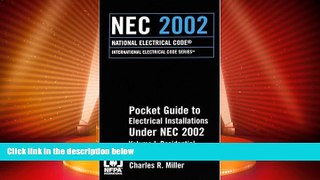 Buy NOW  2002 NEC Residential Pocket Guide to Electrical Installations (National Electrical Code