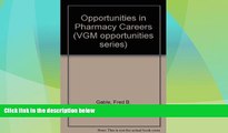 Big Sales  Opportunities in Pharmacy Careers (Vgm Career Books Series)  Premium Ebooks Best Seller