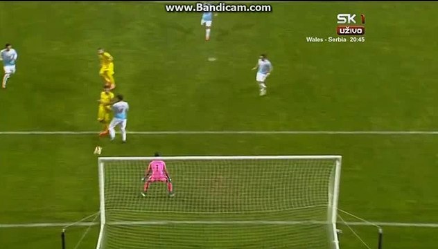 Unlucky Valon Berisha hit the post - amazing chance Turkey vs Kosovo 12.11.2016