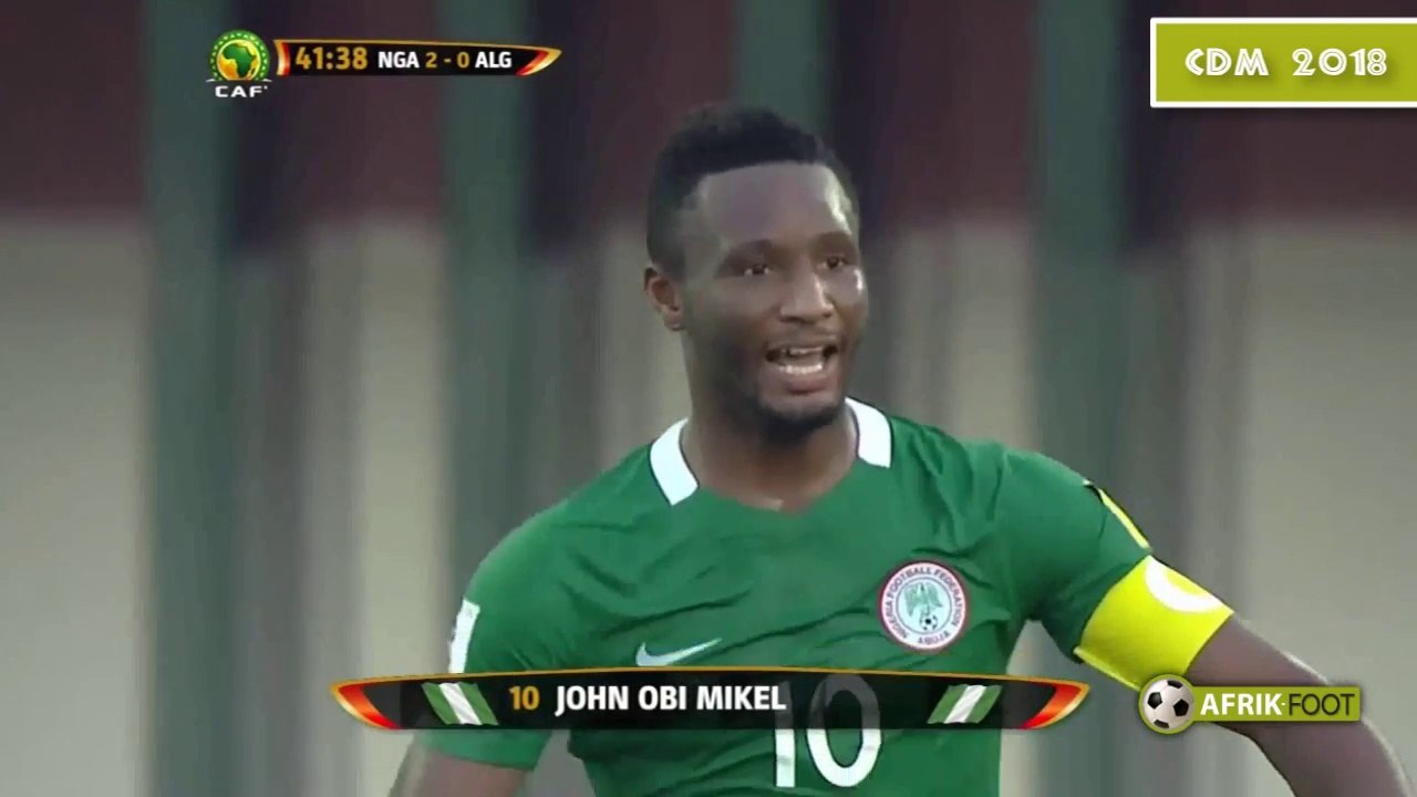 Nigeria vs Algérie (3-1) - Eliminatoires CDM 2018