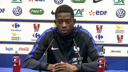 Dembélé sur la Côte d'Ivoire : "Un match face à une équipe très physique"