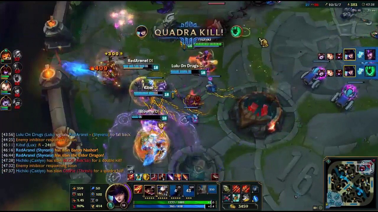 Caitlyn Plantium Mongtage 2016|| Best Plays Master 2016|| Pentakill || league of legends