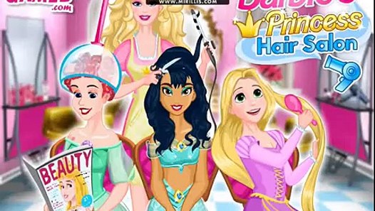 Barbie Princess Hair Salon – Best Barbie Makeover Games 