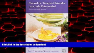 Read books  Manual de terapias naturales para cada enfermedad (Spanish Edition)