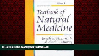 Buy book  Textbook of Natural Medicine, 2e
