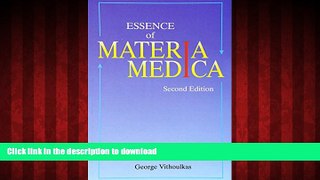 liberty book  The Essence of Materia Medica online to buy