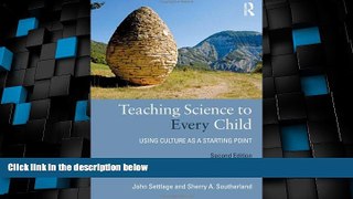 Big Sales  Teaching Science to Every Child: Using Culture as a Starting Point  Premium Ebooks