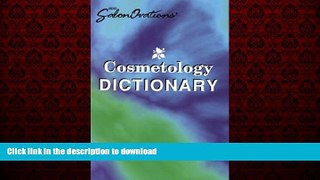 Best books  Milady Salonovations  Cosmetology Dictionary online to buy