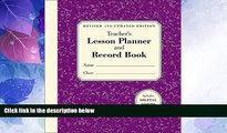 Buy NOW  The Teacher s Lesson Planner and Record Book  Premium Ebooks Online Ebooks