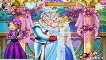 Disney Frozen ELSA and JACK FROST Wedding Kiss & ANNA vs KRISTOFF - Frozen songs games for girls