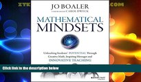 Buy NOW  Mathematical Mindsets: Unleashing Students  Potential through Creative Math, Inspiring