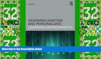 Buy NOW  Designing Adaptive and Personalized Learning Environments (Interdisciplinary Approaches