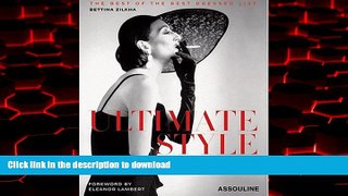 Best book  Ultimate Style: The Best of the Best Dressed List online for ipad