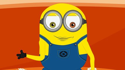 Minions Vs Hulk in Gym Funny Prank Cartoon! Finger Family_23