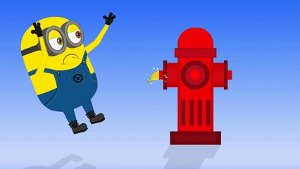 Minions Vs Hulk in Gym Funny Prank Cartoon! Finger Family_91