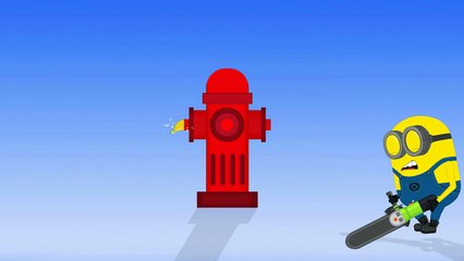 Minions Vs Hulk in Gym Funny Prank Cartoon! Finger Family_93