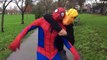 Spiderman Vs Venom Vs Scream Vs Duck Spiderman - In Real Life | Superhero Battle