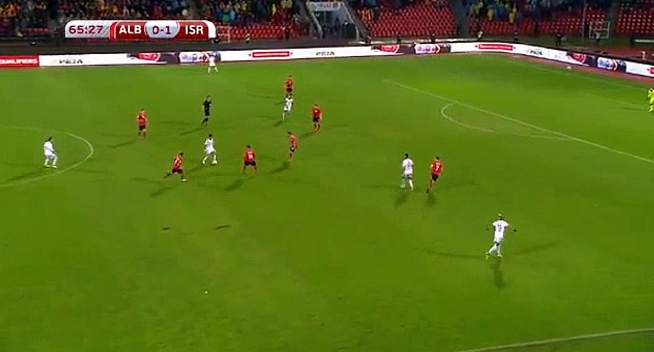 Dan Einbinder  Goal HD Albania 0 - 2 Israel 12.11.2016 World Cup - Qualification