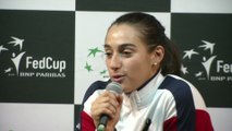 Tennis - Fed Cup : Garcia «C'était à moi de faire le boulot»