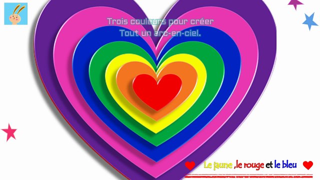 Le jaune ,le rouge et le bleu - Chansons et comptines pour enfants