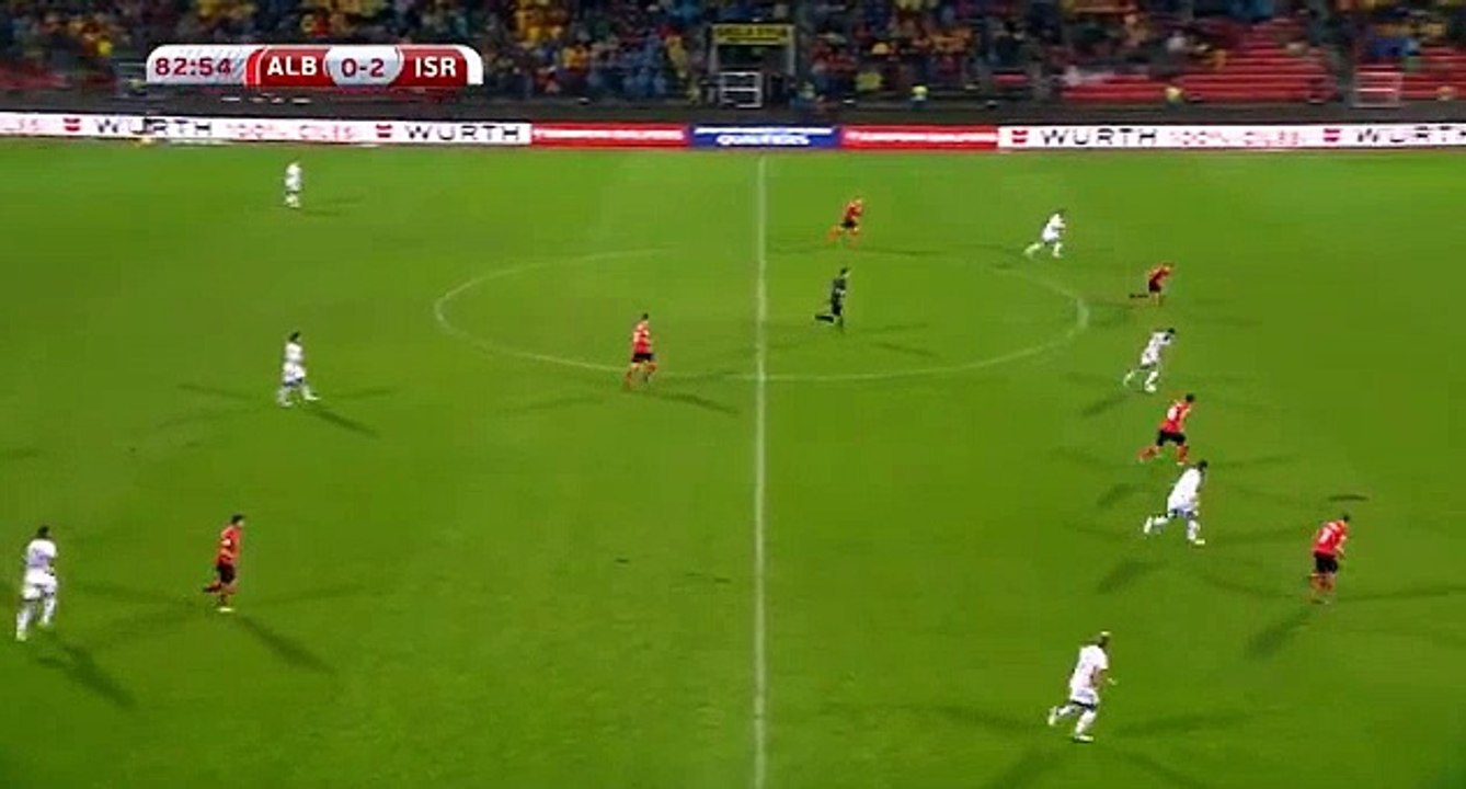 0-3 Eliran Atar  Goal HD Albania 0 - 3 Israel 12.11.2016 World Cup - Qualification